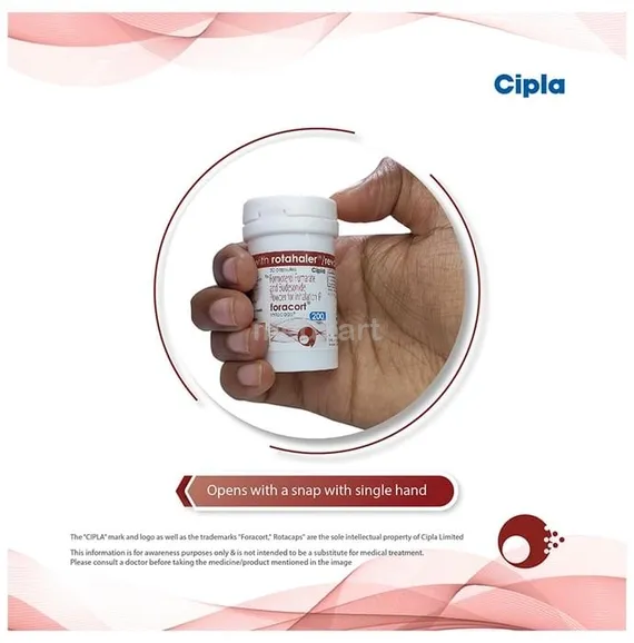 foracort 200mcg rotacap 30's